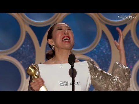 Sandra Oh Wins Best Actress in a TV Drama for Killing Eve